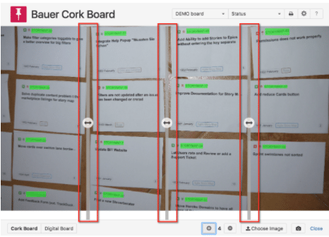 Bauer Corkboard move columns